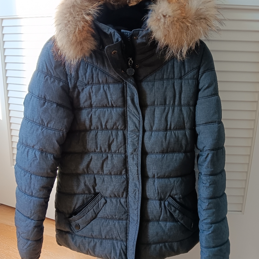 Sud Express jacket real fur
